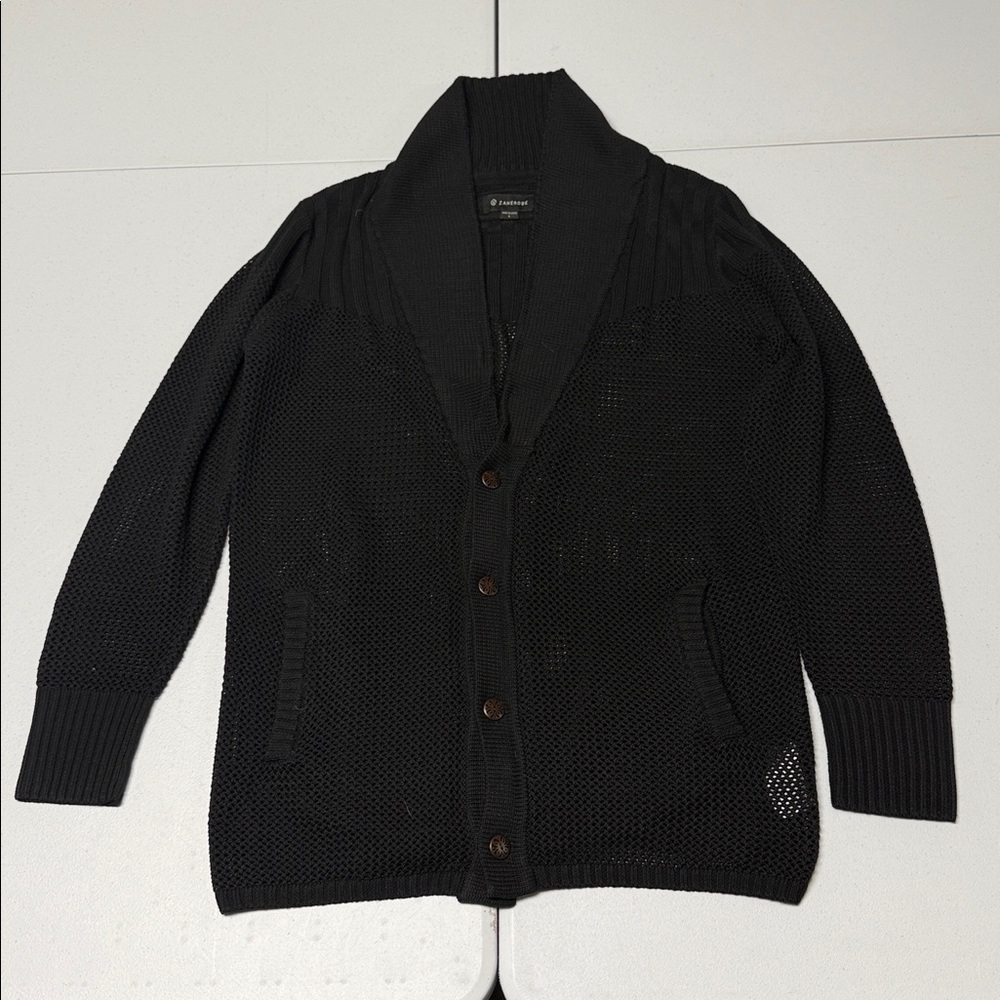 Chic ZANEROBE Black Knit Cardigan